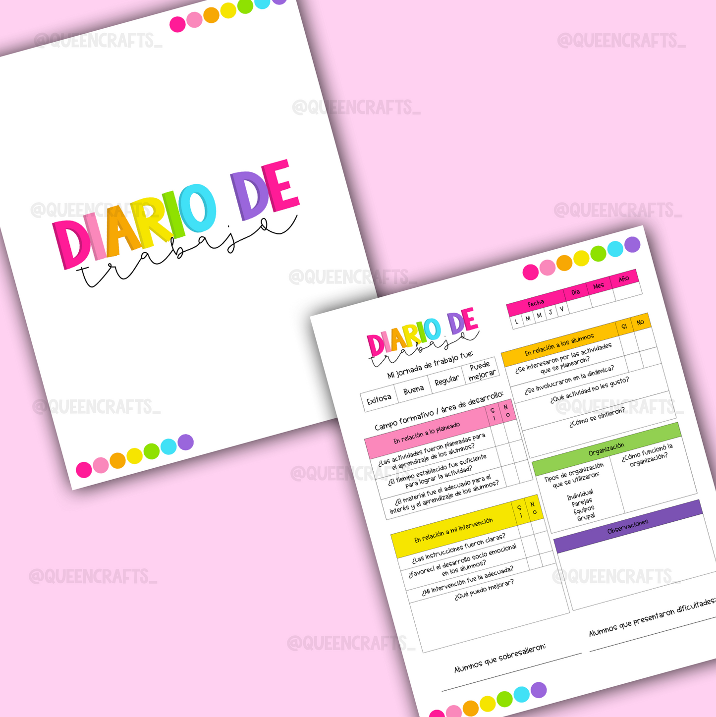 Diario de trabajo digital