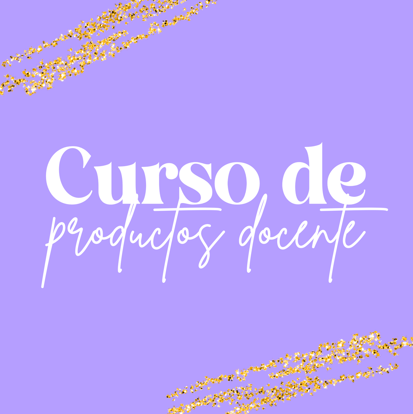 Curso de productos de docente