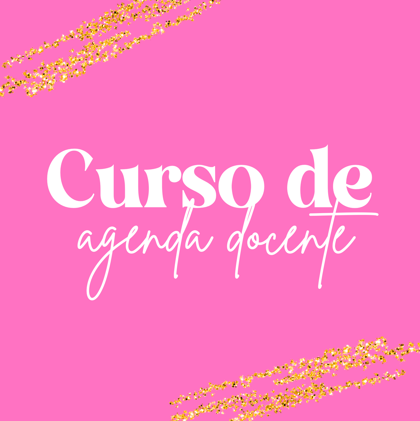 Curso de agenda docente