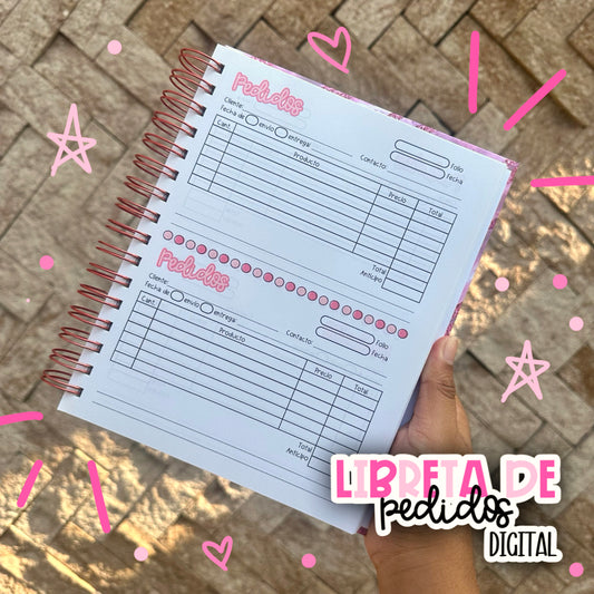 Libreta de pedidos digital